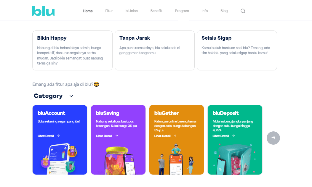 Bank Digital Terbaik Blu by BCA